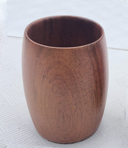 Zavis Green Acacia Wood Glass / Cup Dia 3.38 x H5.20" | 20.3 OZ / 600ml | Dishwasher Safe