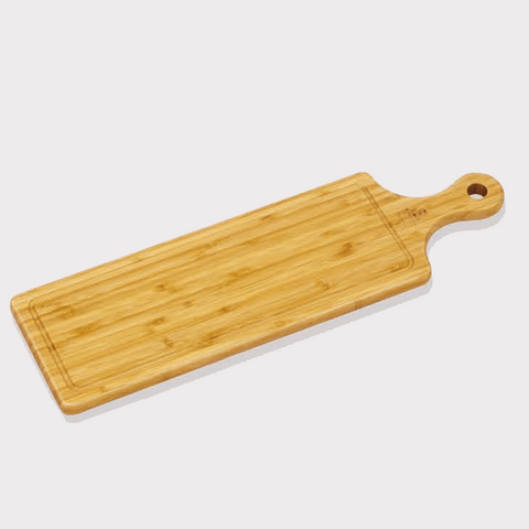 SET OF 3  LONG SERVING BOARDS WITH HANDLE 19.7" X 5.9" | 50 X 15 CM
