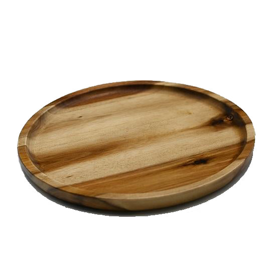 Acacia round Plate / Platter 10" Diameter
